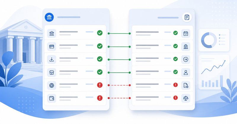 How to Reconcile Bank Statements with Your EBS