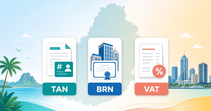 What is a TAN in Mauritius? BRN vs TAN vs VAT