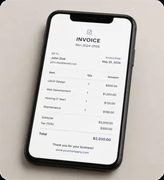 Receipt upload