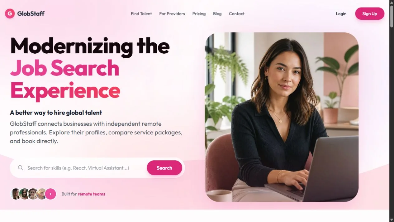 GlobStaff public product preview