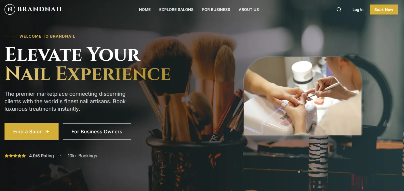 BrandNail.com interface screen 2