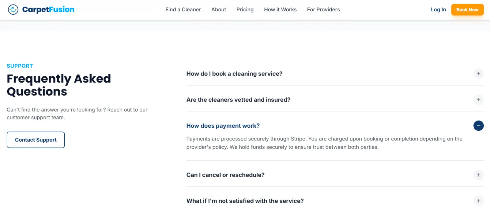 CarpetFusion.com interface screen 6
