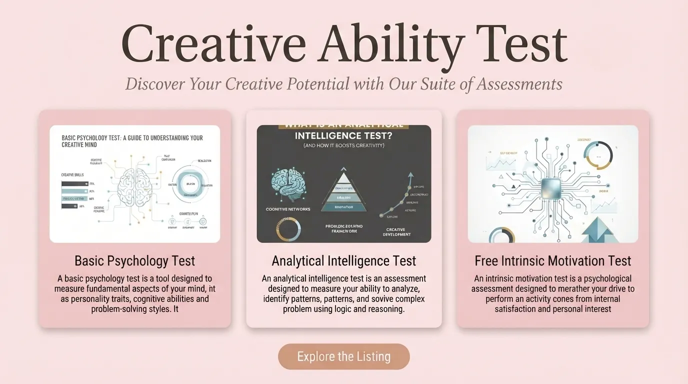 Creativeabilitytest.com interface screen 2