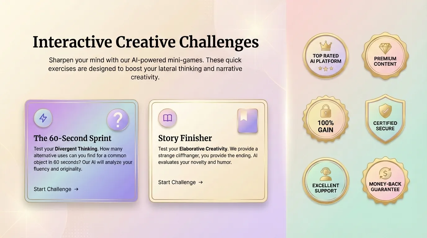 Creativeabilitytest.com interface screen 3