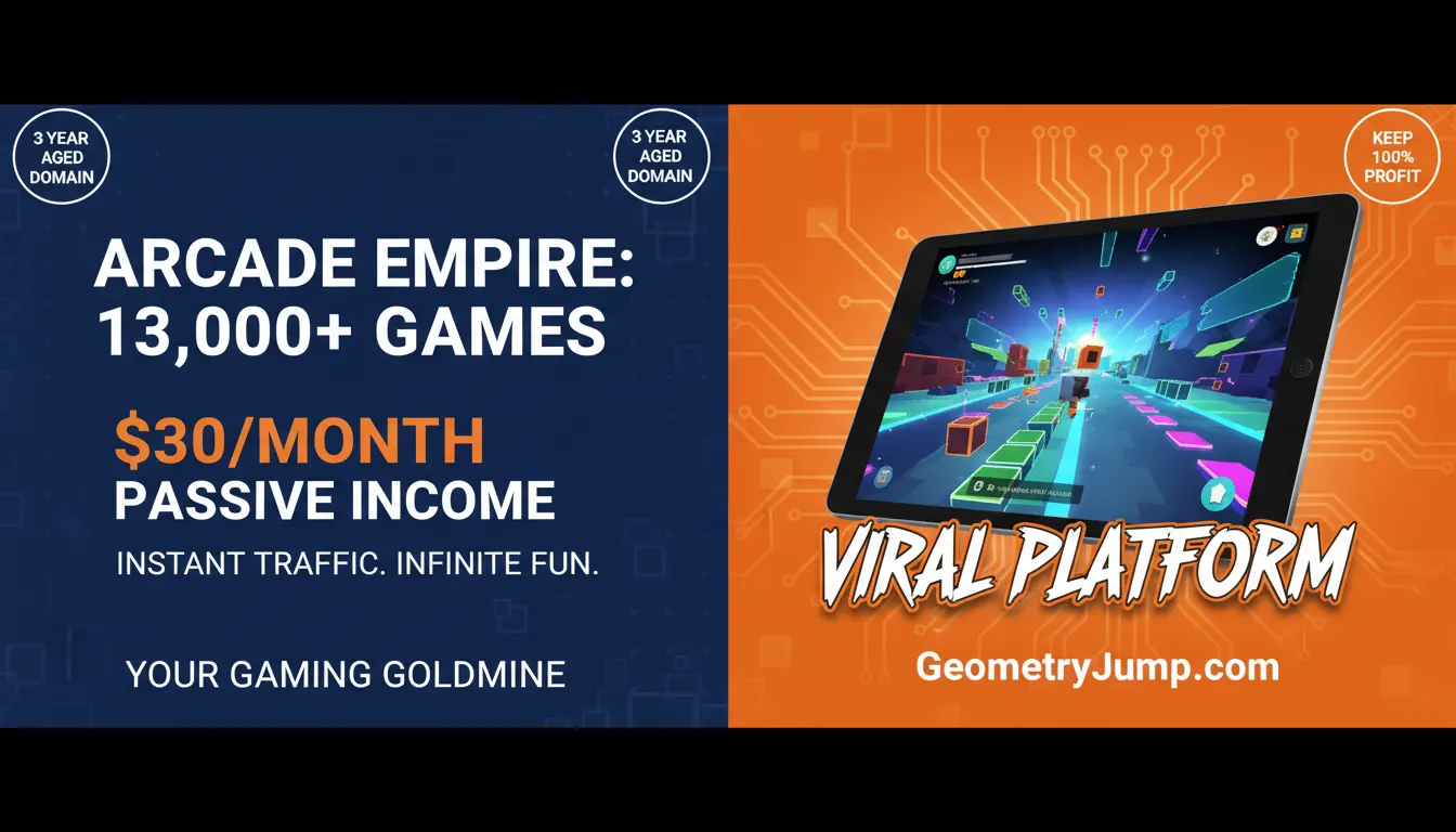 GeometryJump.com interface screen 2