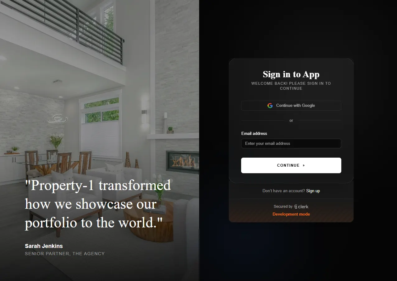 Property-1.com interface screen 2