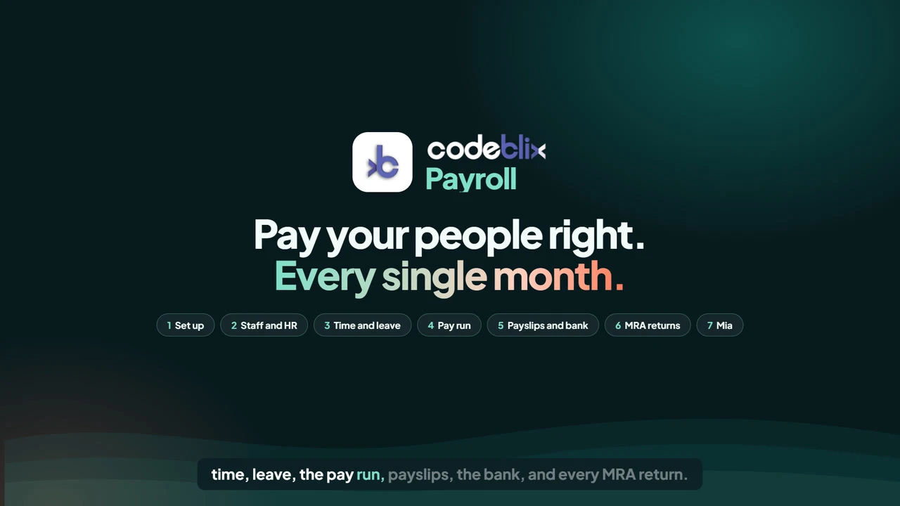 Codeblix Payroll complete illustrated guide