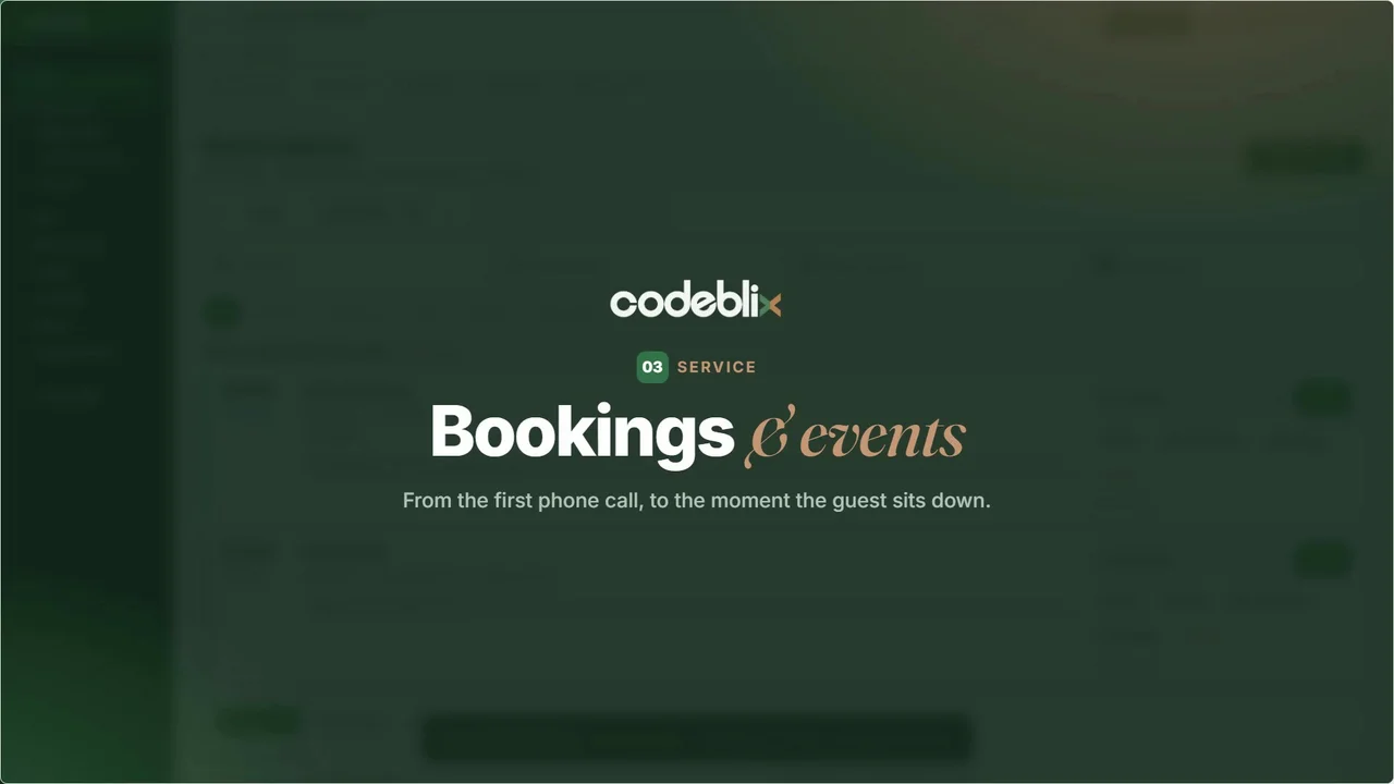 Reservations and events tutorial cover