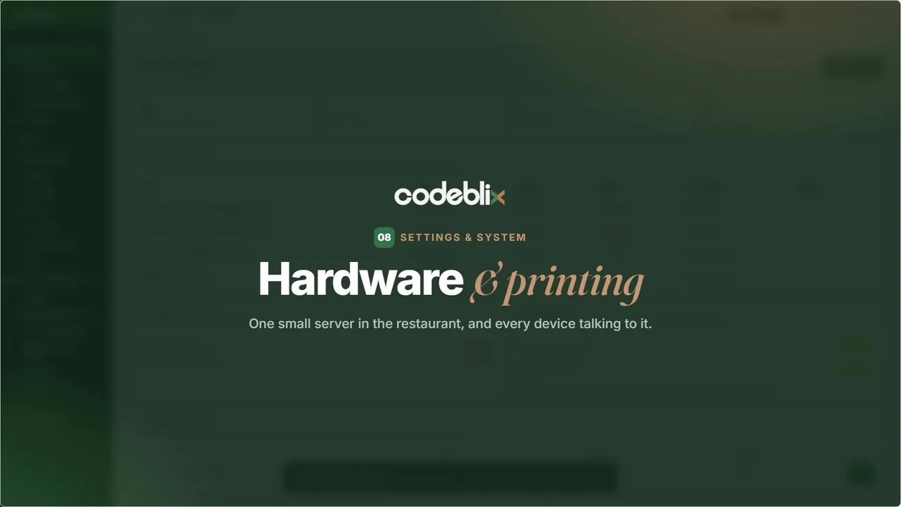 Hardware and printing tutorial cover