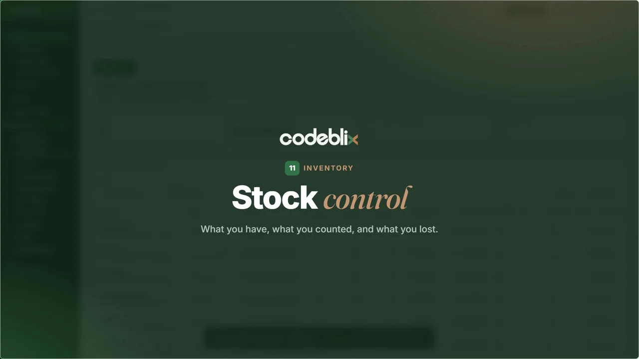 Stock counts and waste tutorial cover