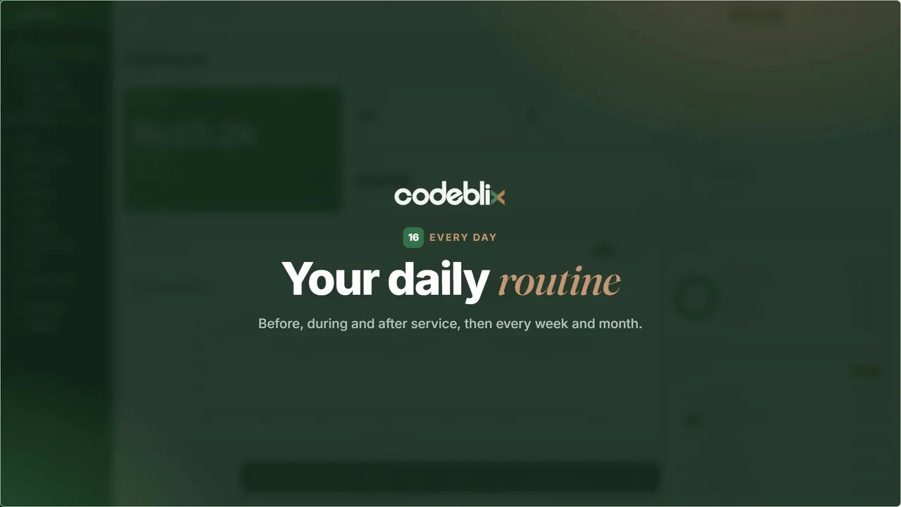 The daily restaurant routine tutorial cover